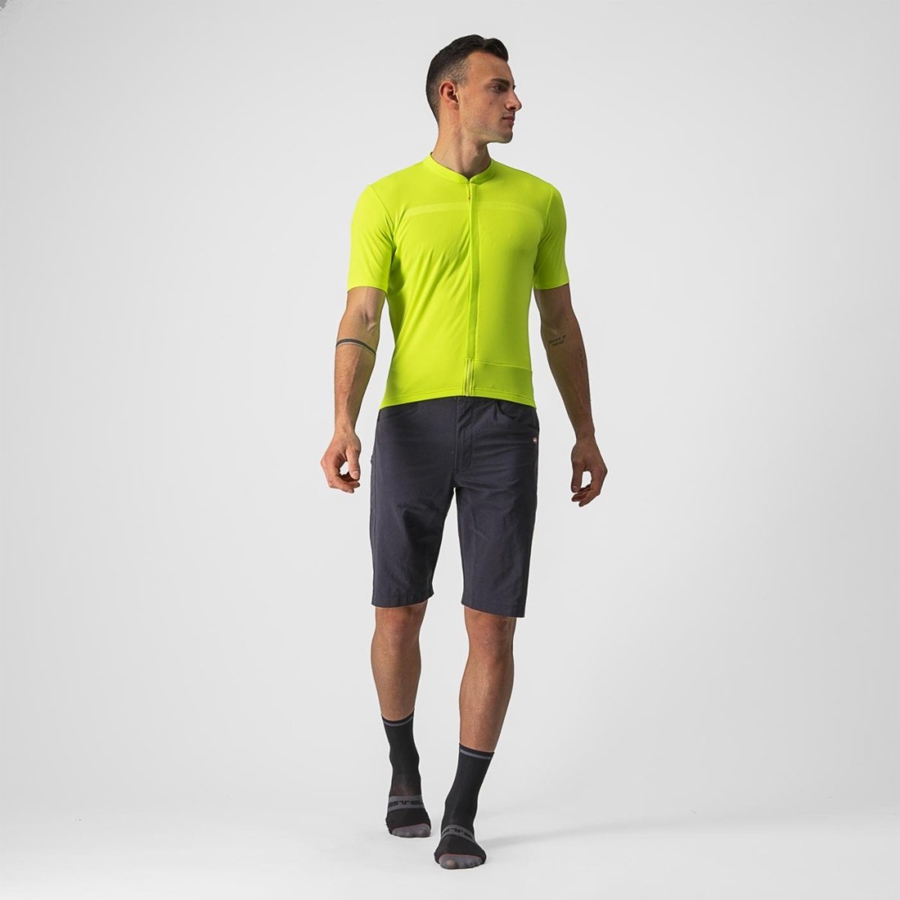 Castelli UNLIMITED ALLROAD Trikot Herren Hellgrün | 10368-ZTPD