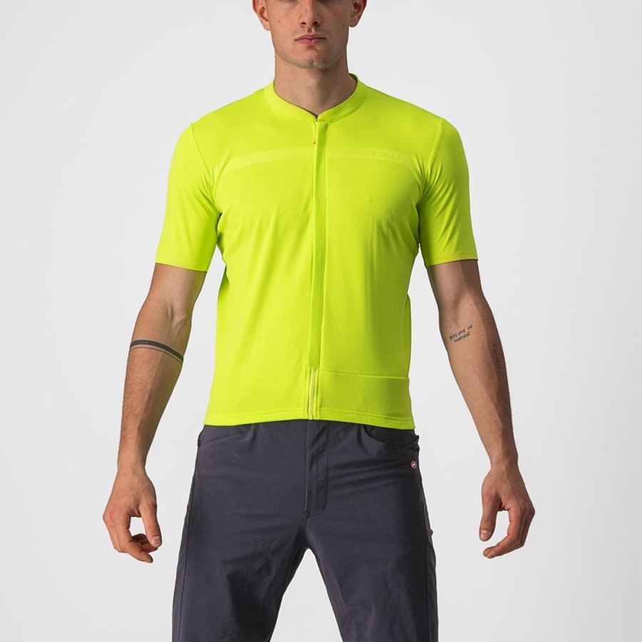 Castelli UNLIMITED ALLROAD Trikot Herren Hellgrün | 10368-ZTPD