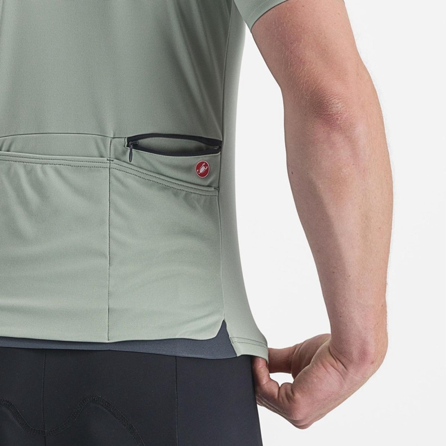 Castelli UNLIMITED ALLROAD Trikot Herren Grün | 71938-IBOF