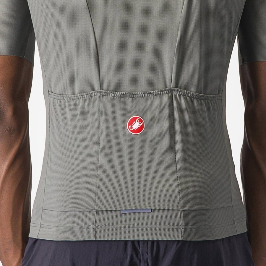 Castelli UNLIMITED ENTRATA 2 Trikot Herren Grau | 16387-TLZM