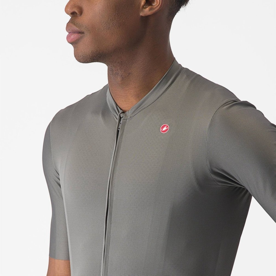 Castelli UNLIMITED ENTRATA 2 Trikot Herren Grau | 16387-TLZM