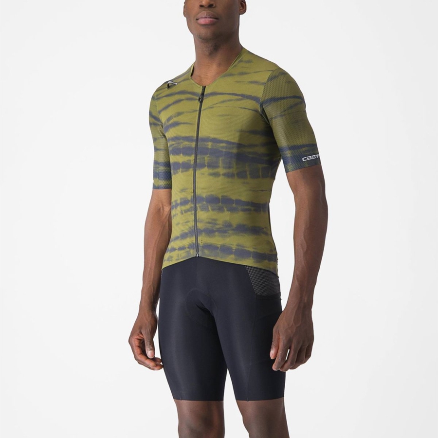 Castelli UNLIMITED PRO Trikot Herren Olivgrün | 50823-AHTX