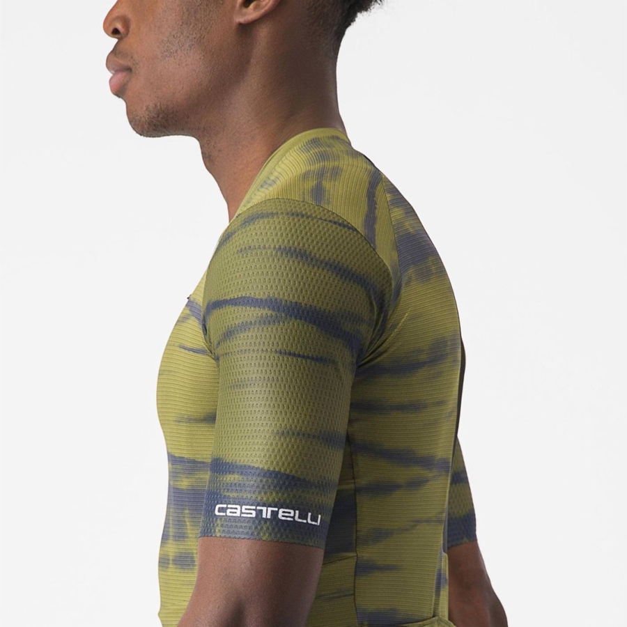 Castelli UNLIMITED PRO Trikot Herren Olivgrün | 50823-AHTX