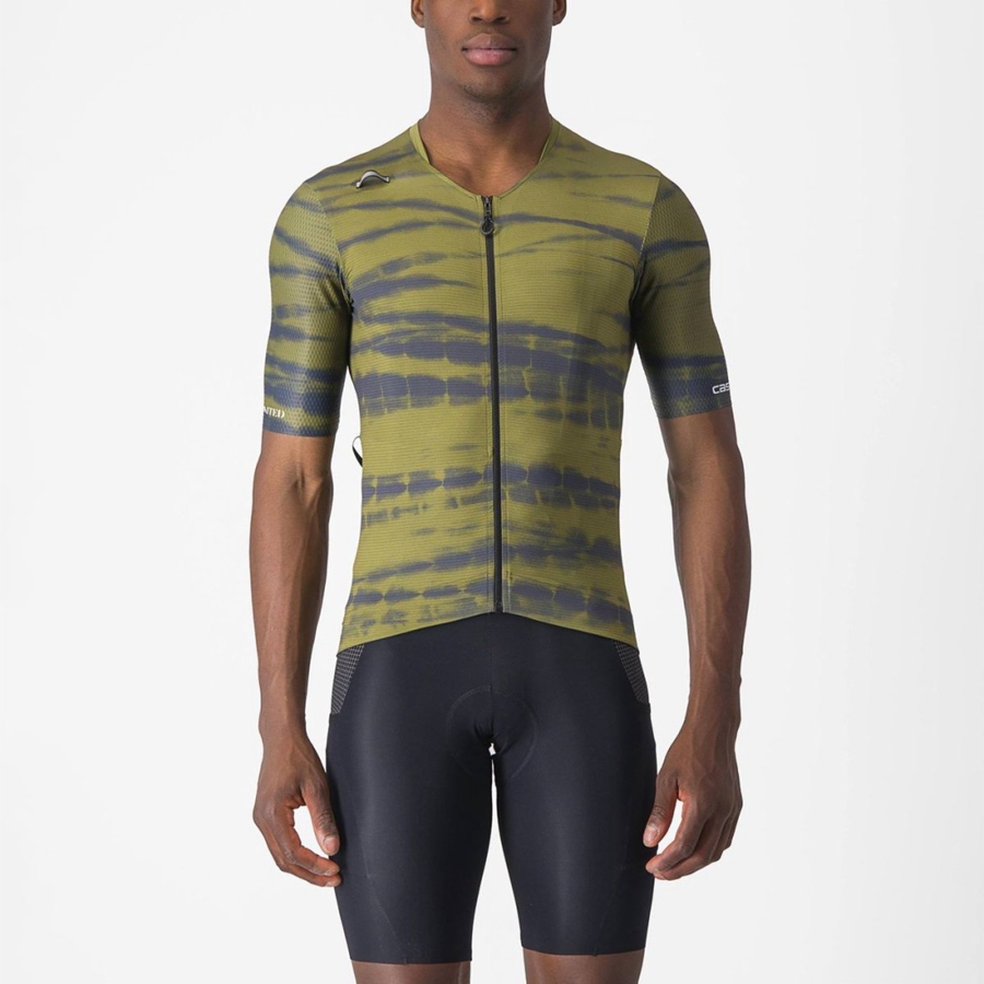 Castelli UNLIMITED PRO Trikot Herren Olivgrün | 50823-AHTX