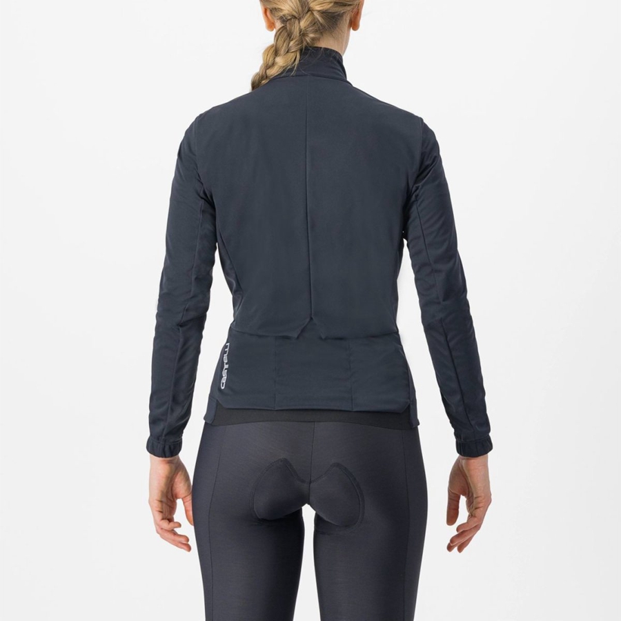 Castelli VENTO TRAIL Jacken Damen Schwarz | 38259-IUFV