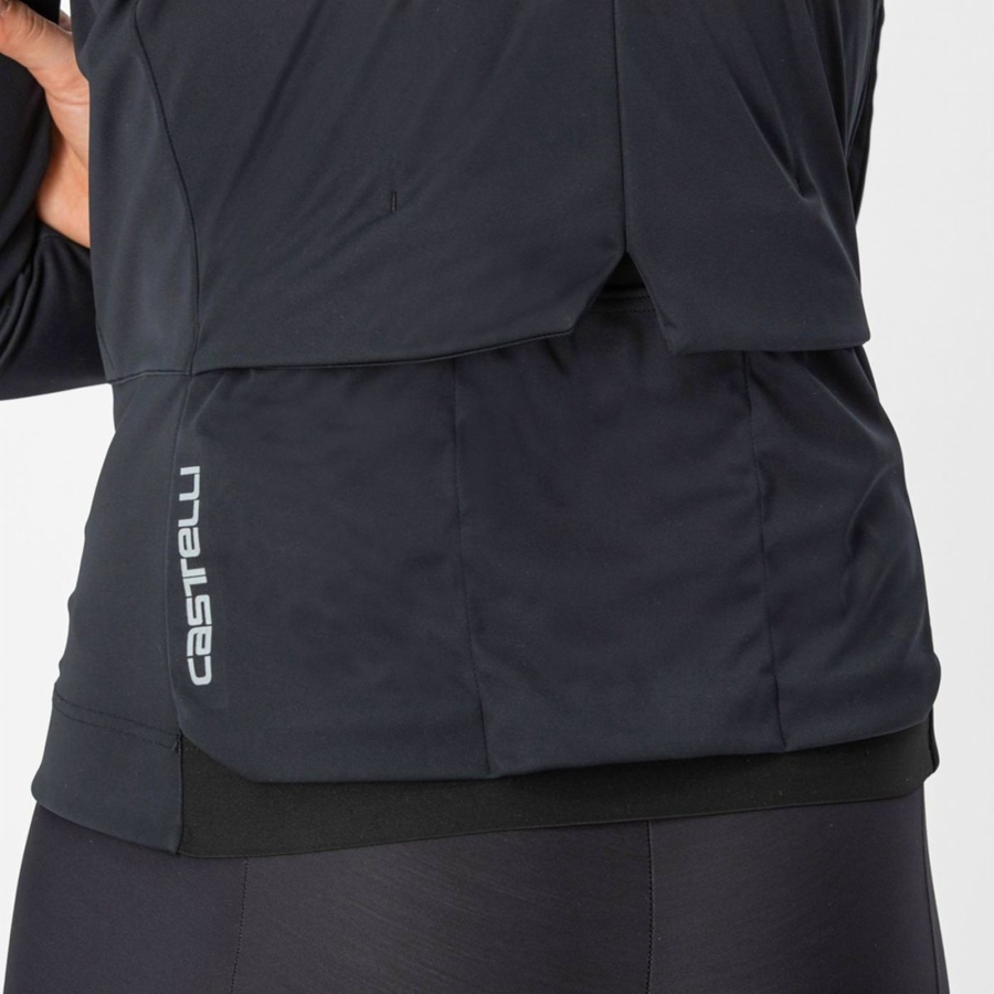 Castelli VENTO TRAIL Jacken Damen Schwarz | 38259-IUFV