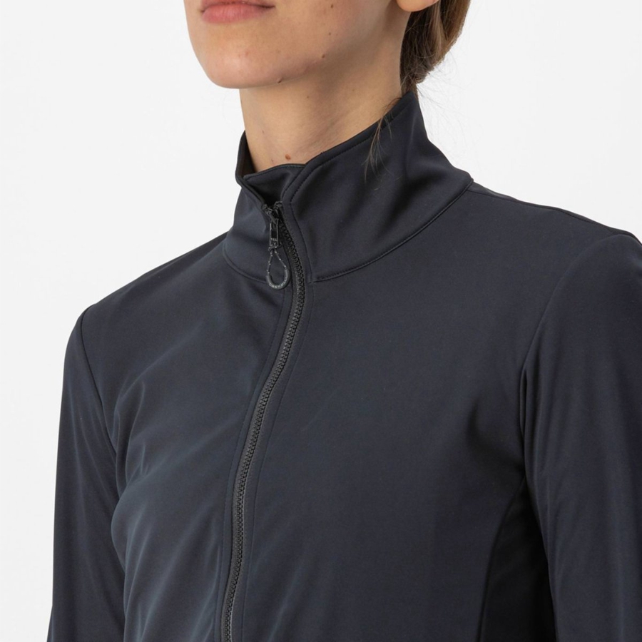 Castelli VENTO TRAIL Jacken Damen Schwarz | 38259-IUFV